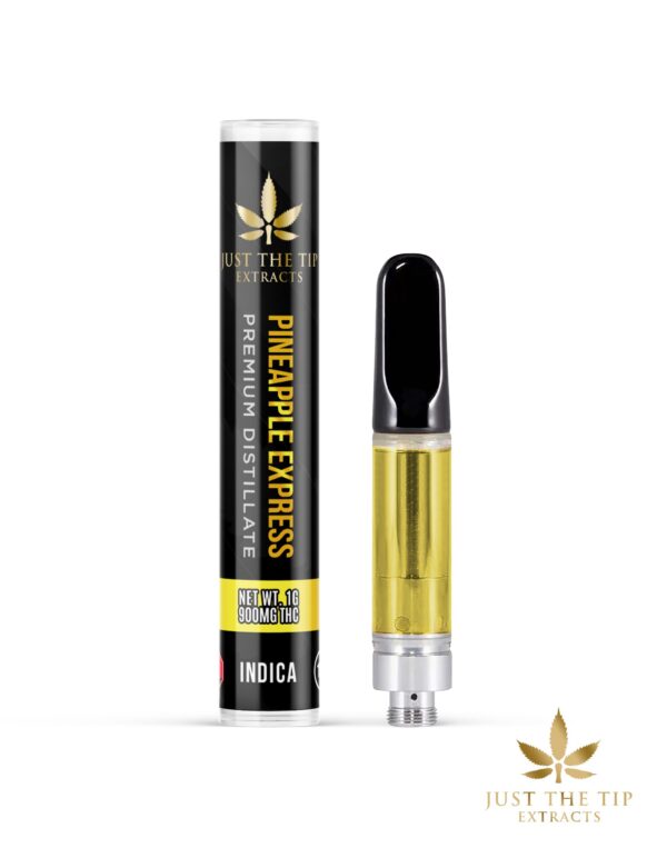 Just The Tip: Distillate Cartridges: Pineapple Express: Indica (1ml)