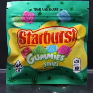 Mini Starburst Gummies (408mg) – Original