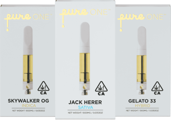 Pure One: California 1g Premium Cartridges