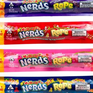 Medicated Nerds Rope 600mg THC