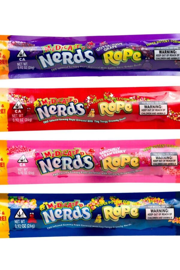 Medicated Nerds Rope 600mg THC