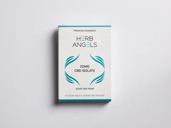 buy Herb Angels 300mg CBD Isolate Capsules