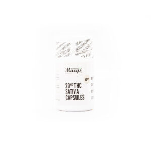buy 20mg THC Sativa Capsules (Mary’s Edibles)