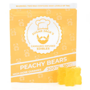 buy 300mg THC High Dose Peachy Bears (Sugar Jack’s)