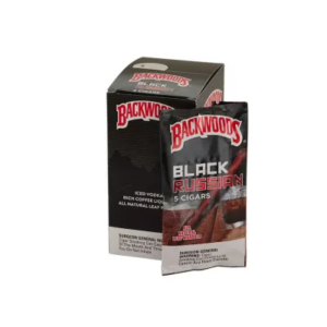 buy Black Russian Backwoods - 5 Cigars