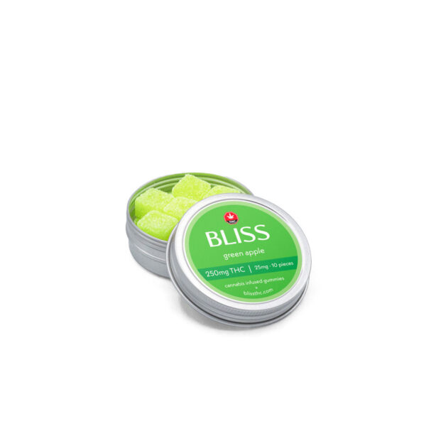 buy Bliss Green Apple THC Gummies
