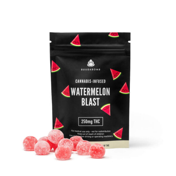 buy BuudaBomb Watermelon Blast Gummies