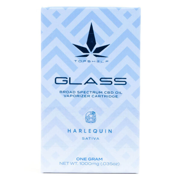 buy Harlequin CBD Glass Cartridge (Top Shelf)