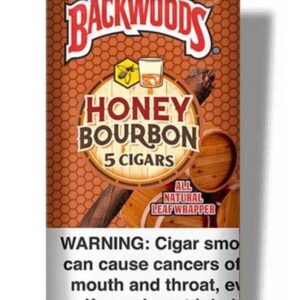 buy Honey Bourbon Backwoods Cigars - 5 Pack