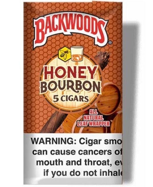 buy Honey Bourbon Backwoods Cigars - 5 Pack