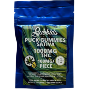 buy Indica Bubbies 1000mg Gummy Pucks