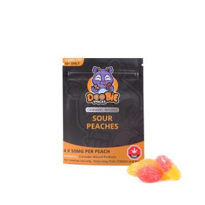 buy Doobie Snacks Sour Peaches