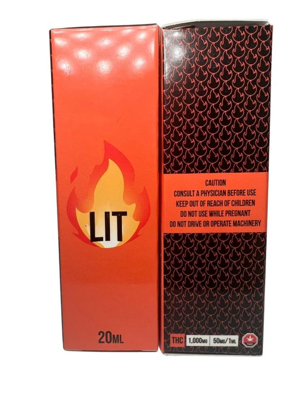 buy LIT 1000mg THC Oil