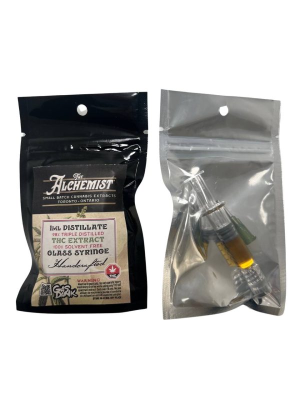 buy The Alchemist 1mL THC Distillate Syringe
