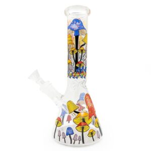 10″ Mushroom Forest Beaker Bong – $69.99