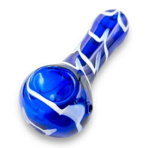 4.25″ Blue Swirl Pipe – $34.99
