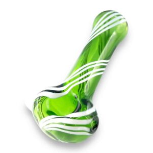 4″ Green & Striped Pipe – $29.99