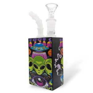 6.75″ Graphic Juice Box Bong – $49.99