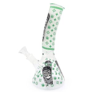8.25″ Character Monogram Beaker Bong – $59.99