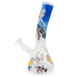 8.25″ RM Cartoon Beaker Bong – $49.99