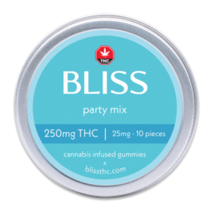Bliss Party Mix Gummies – 250mg THC