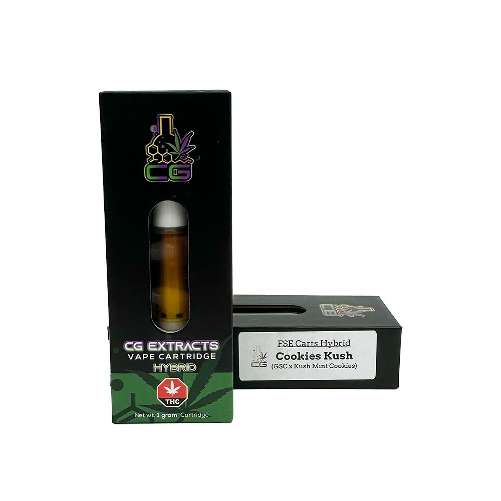 CG Extracts – FSE Cartridge – Cookies Kush