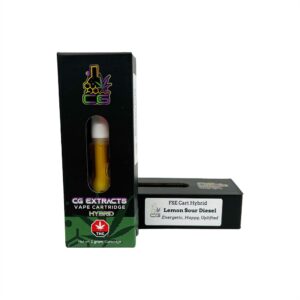 CG Extracts – FSE Cartridge – Lemon Sour Diesel
