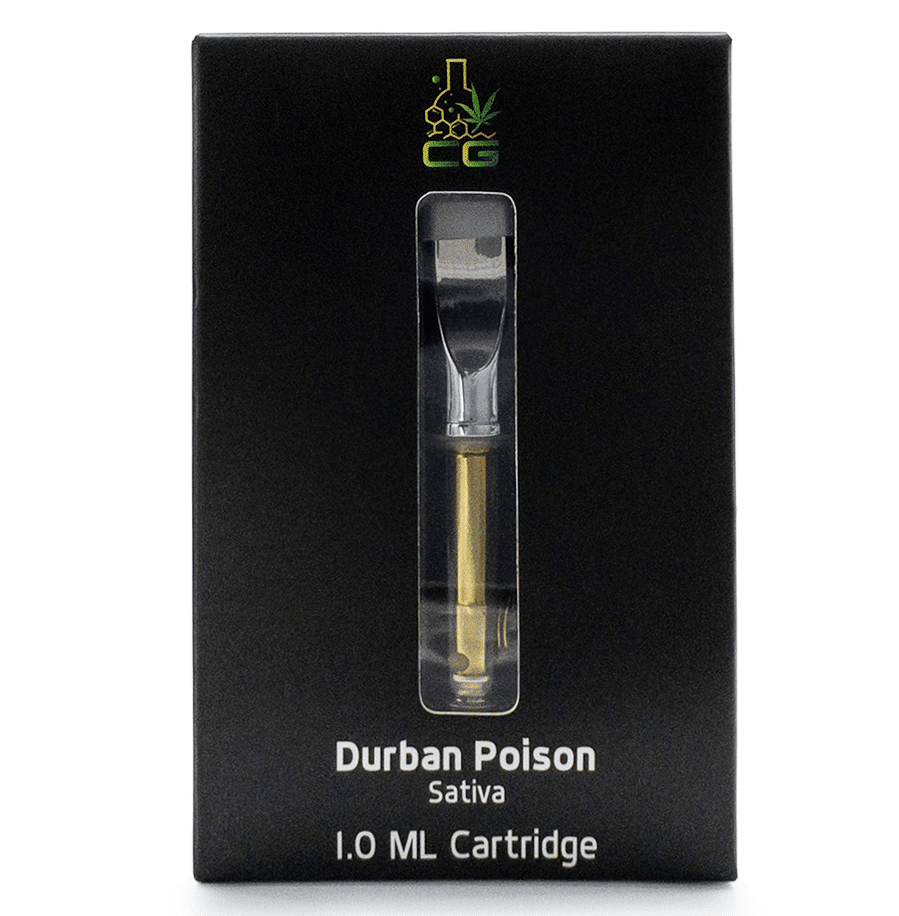 CG Extracts – Premium Cartridge – Durban Poison – 1ML