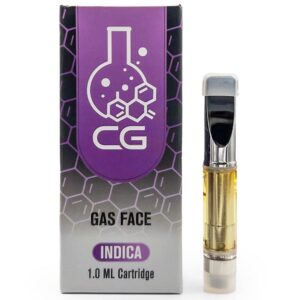 CG Extracts – Premium Cartridge – Gas Face – 1ML