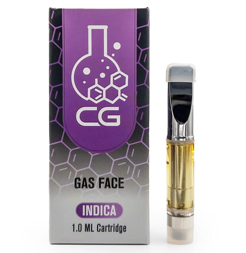 CG Extracts – Premium Cartridge – Gas Face – 1ML