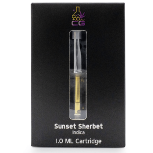 CG Extracts – Premium Cartridge – Sunset Sherbet – 1ML