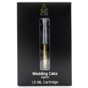 CG Extracts – Premium Cartridge – Wedding Cake – 1ML