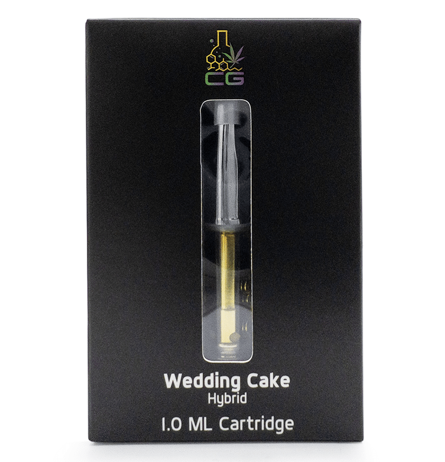 CG Extracts – Premium Cartridge – Wedding Cake – 1ML