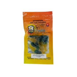 Chef’s Treats – Full Spectrum Blue Lemonade Bottles 200mg THC