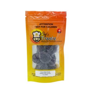 Chef’s Treats – Full Spectrum Grape Ape Slices 200mg THC