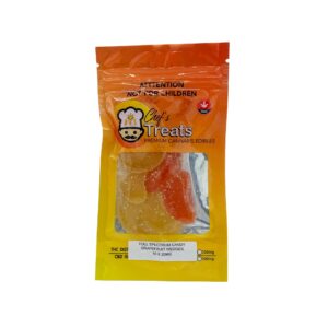 Chef’s Treats – Full Spectrum Grapefruit Wedges 200mg THC