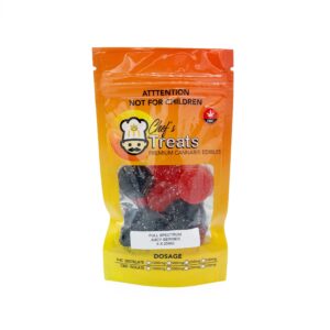 Chef’s Treats – Full Spectrum Juicy Berries 200mg THC