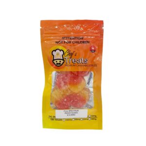 Chef’s Treats – Full Spectrum Peach Slices 200mg THC
