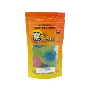Chef’s Treats – Full Spectrum Sour Fruit Gummies 200mg THC