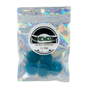 Chewda – Blue Raspberries – 500mg CBD