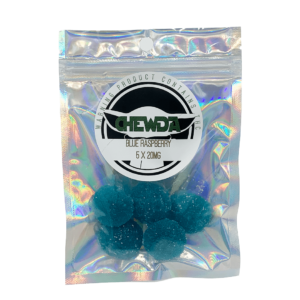 Chewda – Blue Raspberry – 100mg THC