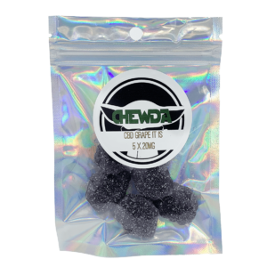 Chewda – Grape It Is – 100mg CBD