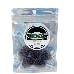 Chewda – Grape It Is – 100mg THC