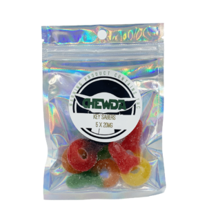 Chewda – Key Sabers – 100mg THC