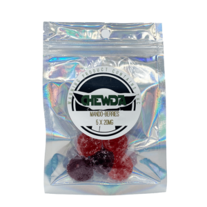 Chewda – Mando-Berries – 100mg THC