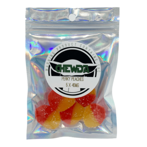 Chewda – Perky Peaches – 200mg THC