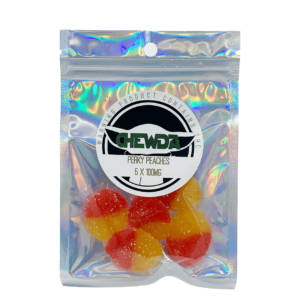 Chewda – Perky Peaches – 500mg THC