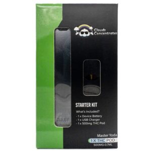 Clouds Concentrates – JUUL THC Starter Kit – Master Yoda