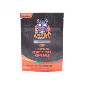 Doobie Snacks – 150mg CBD Crystal Mix – Tropical Fruit Punch