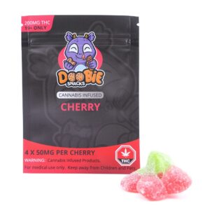 Doobie Snacks – 200mg THC Gummies – Cherry